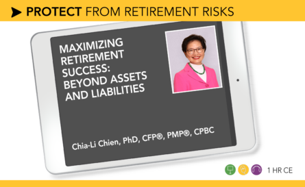 Maximizing Retirement Success: Beyond Assets and Liabilities - Chia-Li Chien